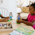 Melissa & Doug Best Friends Magnetic Dress-Up Wooden Dolls Set (78 pcs) for Pretend Play