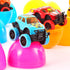 12 Pullback JOYIN Pcs Monster Cars Filled Easter Eggs for Basket Stuffers/Fillers, Easter Eggs Hunt, Party Favor