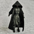 1:12 Scale Fabric Cape Robe Coat with Hat for 6" Bandai SHF Figma Body Doll Action Figure (Black)