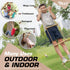 Wooden Climbing Rope Ladder for Kids - Ninja Warrior Obstacle Course Accessory for Swing Set & Treehouse