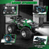 8-12, 1:20, 10KM/H, 2.4GHZ, 6+(Green) Remote Control Car, All-Terrain Remote Control Truck for Boys Headlight, Dual