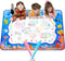 Large Water Doodle Mat for Toddlers, 39 31 Mess Free Coloring Mat with 2 Water Pens, Educational Toy