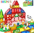 105 PCS Magnetic Tiles with Farm Animals, Magnetic Blocks Building Toys for