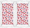 ZDCUSTOM Strawberry Koala Print Changing Pad Cover for Baby Boys Girls, Soft Polyester