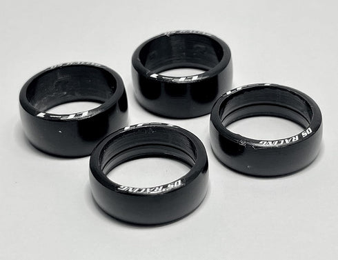 MI-LF1 4-Piece Drift Tires Set for Kyosho Mini-Z AWD MA020 RC 1/24 1/28 Mini-Q DRZ GLD (20mm Diameter)