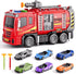Xelabrion Set 3-5 4-7, 3 4 5 6 Sets, Fire Trucks Toy for Boys Age Fire Car Truck for Toddlers Years Old, Transport