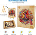 Wooden Puzzles for Adults: Cardinal Puzzles with Wood Box, Thanksgiving Theme, 100 Pieces