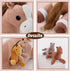 5Pcs Mommy 3.3 lbs Horse Stuffed Animal, Large Horse Stuffed Animal with Babies Inside, Weighted Pony Stuffed Animals