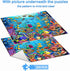 Puzzles for Kids Ages 6-8 8-10 Year Old - Ocean Underwater World, 200 Pieces Jigsaw Puzzles