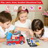 11inches 3-5 6-8 Set Large Take Apart Fire Toy Trucks for Boys Girls Kids Year Old Fire Rescue Vehicles with Electric