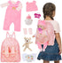 Baby Doll Clothes with Backpack Carrier for 14-18 Inch Doll,Reborn Baby Dolls