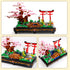 Cherry Blossom Bonsai Tree Building Set, Japanese Style Sakura Mini Blocks (1286 PCS), Beautiful Display for Kids and