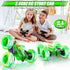 360 4WD 5-7 8-12 Remote Control Car-Rechargeable Fast Direct Charging RC Cars For Kids with Colorful Light,Double-Sided