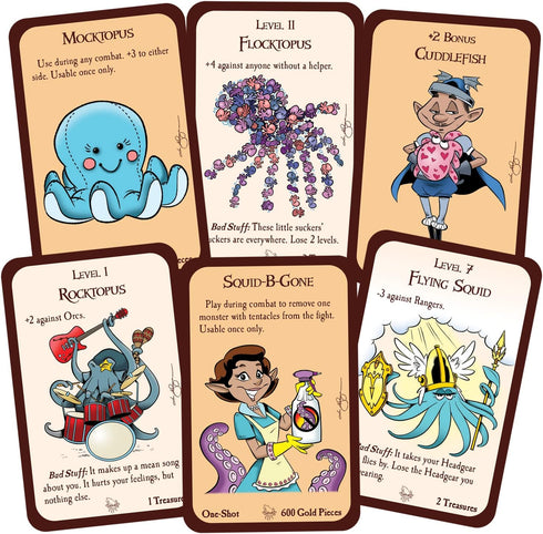 Munchkin Squids Board Game