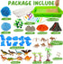 147 Set 10 9 Bbiamsleep Dinosaur Sensory Bin, Pcs Dinosaurs Sensory with Sandbox Dinosaur Mould Tools Dinosaur Sensory