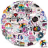 Gymnastics Stickers 100PCS - Gifts for Girls & Water Bottles, Gymnastics Wall Decal