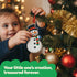 Move2Play, Set 3, 4, 5, 6, 7, 8-12 Crafty Moms, Christmas Craft Kit | Air Dry Clay Kit | Clay Ornament DIY | Christmas
