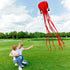 Hengda Kite Software Octopus Flyer Kite, Long Colorful Tail for Kids and Adults, Easy to Fly