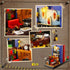 Set 1241 12+ INSOON Detective Bookend Building with Lights, PCS Detective Agency Street House Building Block Kit