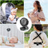 Momcozy 4-Speed 0.26lb 4.5mm Backpack/Table/Chair Portable Stroller Fan with Clip | Mini-Fan for Carrier | Personal