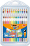 BIC Kids' Colouring in Wallet, Mixed Products, Multi-Coloured, Pack of 36
