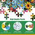 300 8-10 10-12,Fantasy 20.5x15in Piece Puzzles for Adults,Butterfly Flower Jigsaw Puzzle for Adults Kids Elderly,Large