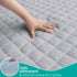 Waterproof Crib Mattress Protector Pad Cover, Crib Mattress Protector Sheets Fitted, Viscose Terry Surface, Ultra Soft