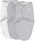 SwaddleMe by Ingenuity Original Swaddle, 100% Cotton, Improves Sleep & Calms Startle