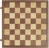 15" Set 8x8 24 OUMODA Walnut Magnetic Checkers Board Game - Folding Wooden Chessboard with Interlocking Pieces, Storage