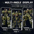 Set 598 BDXEJV Mech Robot Transforming Building Blocks for Adults, Green City Protector Mecha Model Action Figures