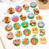 PCTCSHQ 36 12 Pcs Potty Training Stickers You Pee on Toilet Reveal Stickers Patterns Color Changing Reusable Pee Decals