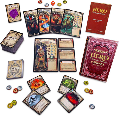 1st 2-5 14+, 20-45 Hero: Tales of the Tomes Edition - Fantasy Strategy Card Game by Tomekeeper Entertainment, Shared