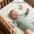 Generic 52"x28" 4 Pack Muslin Crib Sheets, Fitted Crib Sheet for Baby Boys and Girls, Soft Cotton Cover for Standard