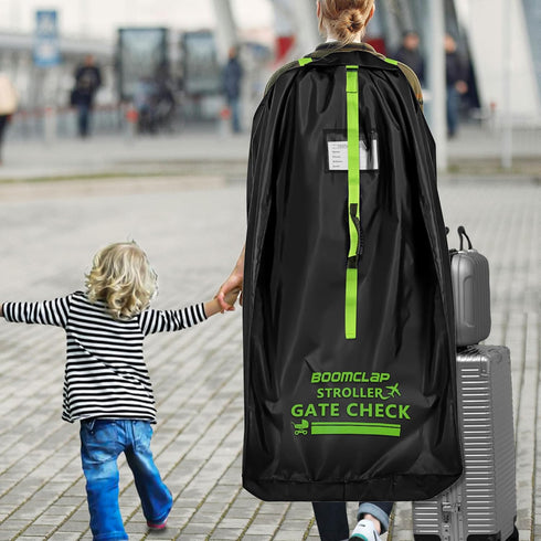BOOMCLAP Durable stroller travel bag for airplane,stroller bag carseat cover for Double/Single/Jogging