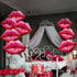 KatchOn Red Lip Balloons - 30 Inch, Pack of 8 | Kiss & Lips Balloons for Bachelorette & Anniversary Decorations