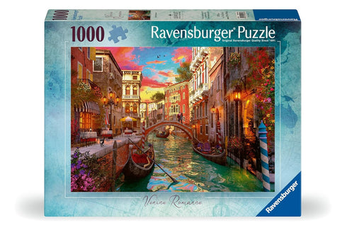 Format: Toy 1000 Ravensburger - Venice Romance - Piece Jigsaw Puzzle - Stunning, Vivid Colors - Picturesque Venice