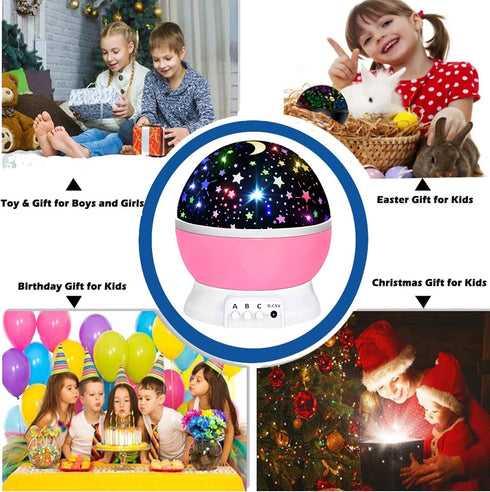 HONGID 1-10 2-9 3-8 4-7 Toys for Year Old Girls,Star Projector for Kids Year Old Girl Gift Toy for Year Old Girls