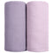 Muslin Swaddle Blanket Baby, Soft Cotton Swaddling Blanket, Neutral 2 Pack, Receiving Blanket, Purple