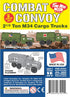 Tim Mee Toy TimMee M34 Plastic Army Men Trucks - OD Green Deuce and a Half Cargo Vehicles US Made