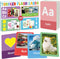 Sticeard Flash Cards for Toddlers 1-3, Alphabet ABC Flash Cards,Letter Number Animal Shape