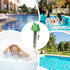 Generic 27.5x9x5.5cm Floating Pool Thermometer - Pool Temperature Gauge, Crocodile Shape Bath Temperature Gauge