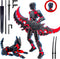 ROBTDUUMY T13 3D Action Figure Set (Assembly Completed),Dummy Robot Titan 13 Action Figures,3D