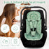 TANOFAR Car Seat Head Support Baby - Infant Car Seat Insert for Newborn Girls Boys - Soft Carseat Head Support