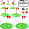 GoSports Pure Putt Challenge Mini Golf Game, Build Your Own Course at Home, Includes 9 Holes and Balls