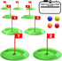 GoSports Pure Putt Challenge Mini Golf Game, Build Your Own Course at Home, Includes 9 Holes and Balls
