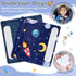 2 Pack Baby Car Seat Strap Cover Outer Space Car Seat Straps Shoulder Pads, Seat Belt Cushions Pads for Infant Car