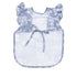 6m-3T BapronBaby Flutter Savanna Blue Bapron - No Neck Tie Safer Bib for Baby & Toddler - Soft Waterproof Stain