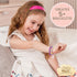 Story Magic Unicorn Bead Set, Create Your Own Magical Jewelry with 100+ Large Hole Wood Beads for Kids