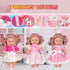 7 Set 8-10-Inch-Dolls ARTST Doll-Clothes-Accessories Baby-Doll-Clothes Suitable for Included Tablewar and Hangers
