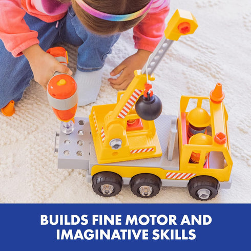 Set Set, 3+ Educational Insights Design & Drill Bolt Buddies Crane - Construction Toys & Toddler Tools, Kids Tool